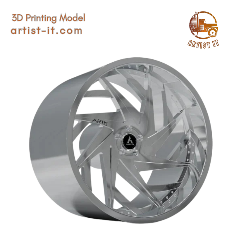 ARTIS BRONX WHEEL 3D Принт Модель .c4d .max .obj .3ds .fbx .stl .blend
