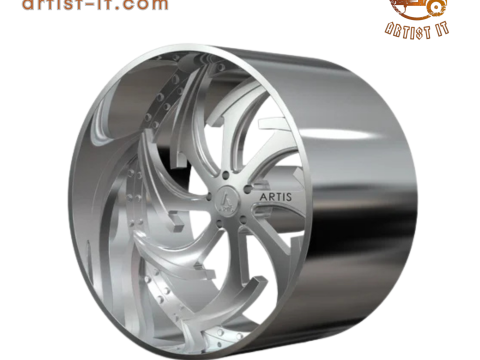 ARTIS 대거 휠 3D 프린트 모델