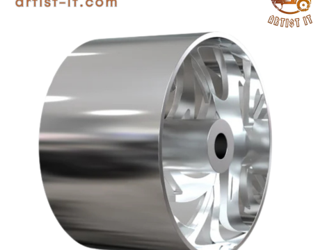 ARTIS 대거 휠 3D 프린트 모델