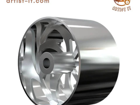 ARTIS DAGGER WHEEL 3D Print Model