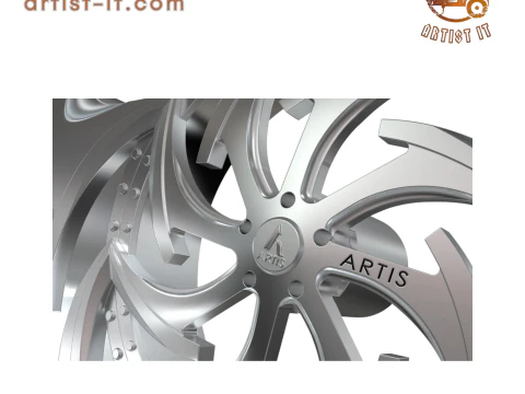 ARTIS DAGGER WHEEL 3D Print Model