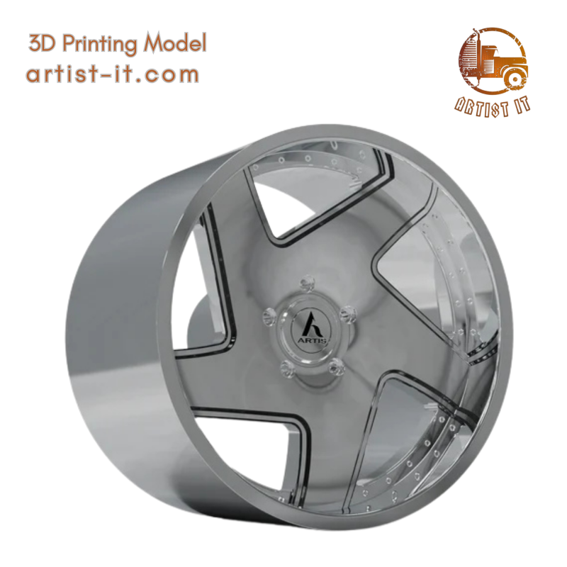 ARTIS DAWN-M WHEEL 3D Druckmodell .c4d .max .obj .3ds .fbx .stl .blend