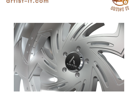 アーティスカットホイール 3Dプリントモデル