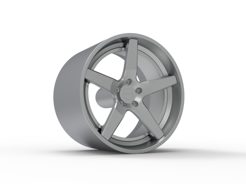 FORGELINE AL300 WHEEL 3D PRINT MODEL 3D Print Model