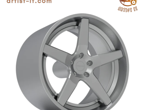 FORGELINE AL300 WHEEL 3D PRINT MODEL 3D Print Model