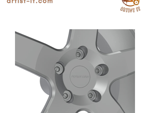 ROUE FORGELINE AL300 MOD&Egrave;LE D'IMPRESSION 3D Modèles 3D en vedette