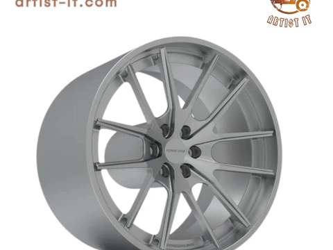 FORGELINE AL301 WHEEL 3D PRINT MODEL 3D Print Model