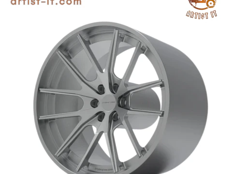 FORGELINE AL301 WHEEL 3D PRINT MODEL 3D Print Model