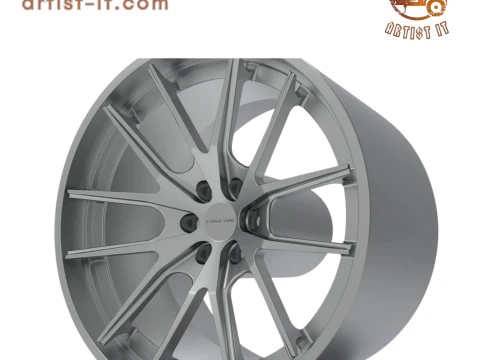FORGELINE AL301 WHEEL 3D PRINT MODEL 3D Print Model