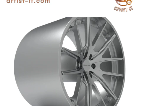 FORGELINE AL301 WHEEL 3D PRINT MODEL 3D Print Model