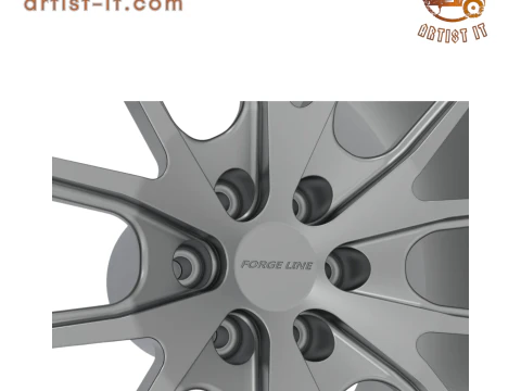 FORGELINE AL301 WHEEL 3D PRINT MODEL 3D Print Model