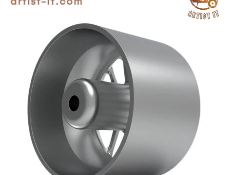 FORGELINE AL301 WHEEL 3D PRINT MODEL 3D Print Model