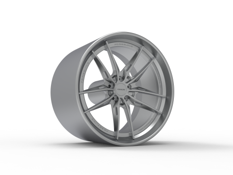 FORGELINE AL307 WHEEL 3D PRINT MODEL 3D Print Model