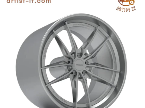 FORGELINE AL307 WHEEL 3D PRINT MODEL 3D Print Model
