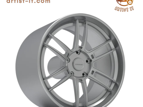 FORGELINE AL308 WHEEL 3D PRINT MODEL 3D Print Model