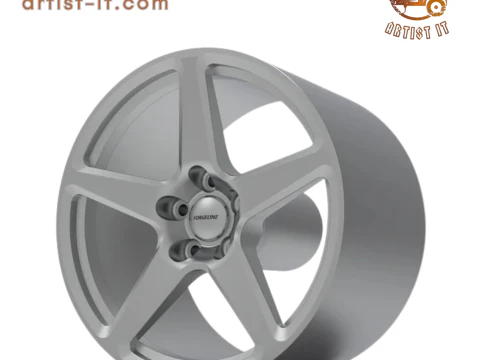 FORGELINE CF1 WHEEL 3D PRINT MODEL 3D Print Model