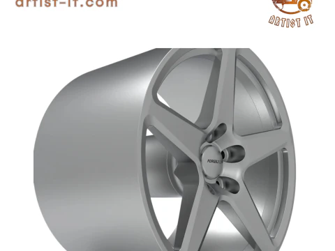 FORGELINE CF1 WHEEL 3D PRINT MODEL 3D Print Model