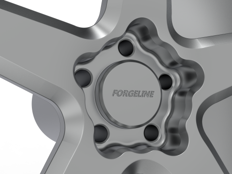 FORGELINE CF1 OPEN LUG WHEEL 3D PRINT MODEL 3D Print Model