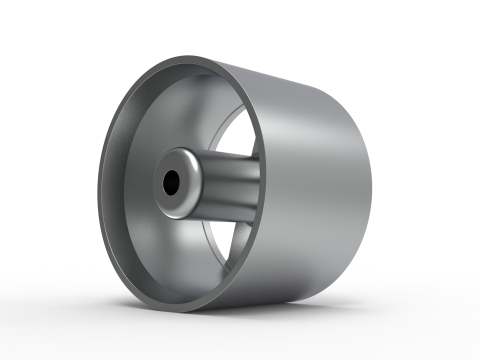 FORGELINE CF1 OPEN LUG WHEEL 3D PRINT MODEL 3D Print Model