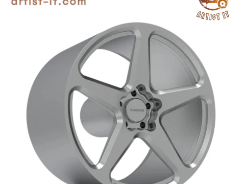 MODEL DO DRUKU 3D FORGELINE CF1 Z OTWARTYM KOŁEM Model do druku 3D