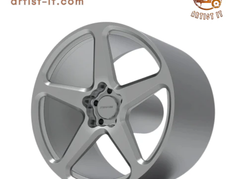FORGELINE CF1 OPEN LUG WHEEL 3D PRINT MODEL 3D Print Model