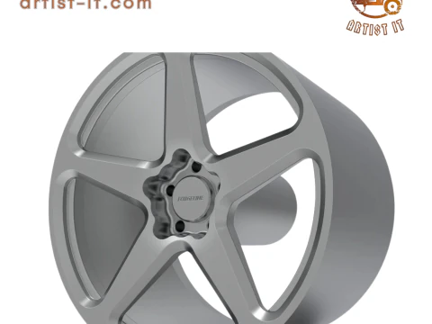 FORGELINE CF1 OPEN LUG WHEEL 3D PRINT MODEL 3D Print Model