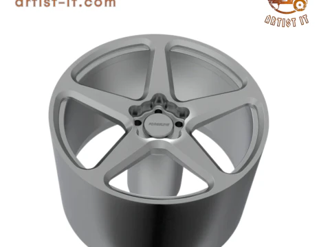 FORGELINE CF1 OPEN LUG WHEEL 3D PRINT MODEL 3D Print Model
