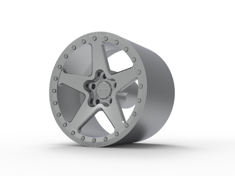 FORGELINE CF1R BEADLOCK WHEEL 3D PRINT MODEL 3D Print Model