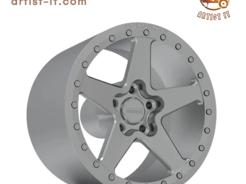 MODEL KOŁA Z BEADLOCKEM FORGELINE CF1R DO DRUKU 3D Model do druku 3D