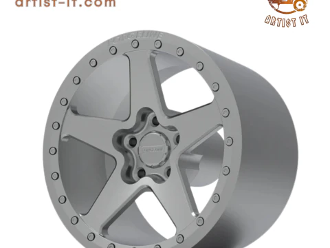 FORGELINE CF1R BEADLOCK WHEEL 3D PRINT MODEL 3D Print Model