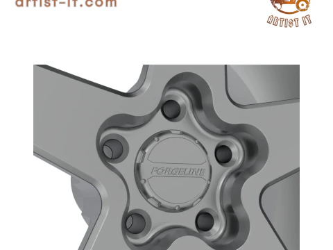 FORGELINE CF1R BEADLOCK WHEEL 3D PRINT MODEL 3D Print Model