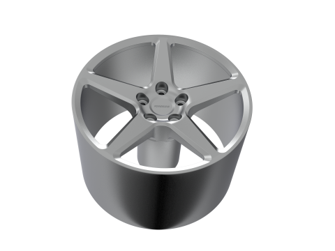 FORGELINE CF1v2 WHEEL 3D PRINT MODEL 3D Print Model