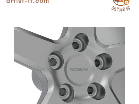 FORGELINE CF1v2 WHEEL 3D PRINT MODEL 3D Print Model