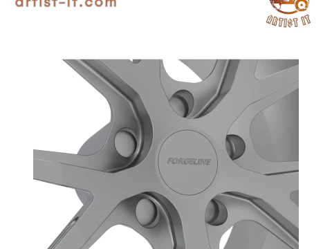 FORGELINE CF201 WHEEL 3D PRINT MODEL 3D Print Model