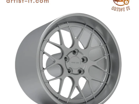 FORGELINE DE3C WKLEPŁY MODEL KOŁA v1 DO DRUKU 3D Model do druku 3D
