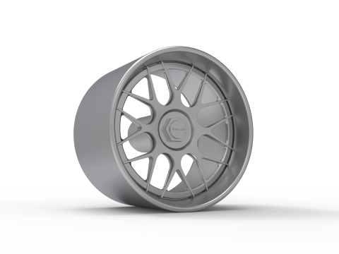 FORGELINE DE3C CONCAVE v2 WHEEL 3D PRINT MODEL 3D Print Model