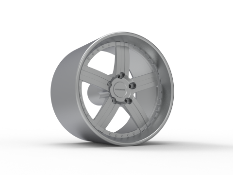 FORGELINE FS3P WHEEL 3D PRINT MODEL 3D Print Model