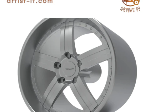 FORGELINE FS3P WHEEL 3D PRINT MODEL 3D Print Model