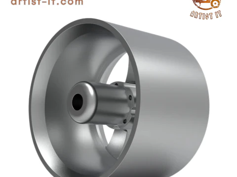 FORGELINE FS3P WHEEL 3D PRINT MODEL 3D Print Model
