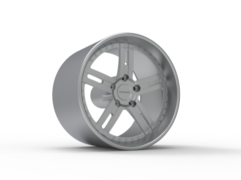 FORGELINE FS3P v2 WHEEL 3D PRINT MODEL 3D Print Model