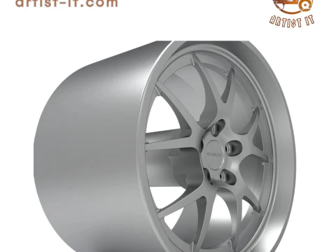 FORGELINE GA3 WHEEL 3D PRINT MODEL 3D Print Model