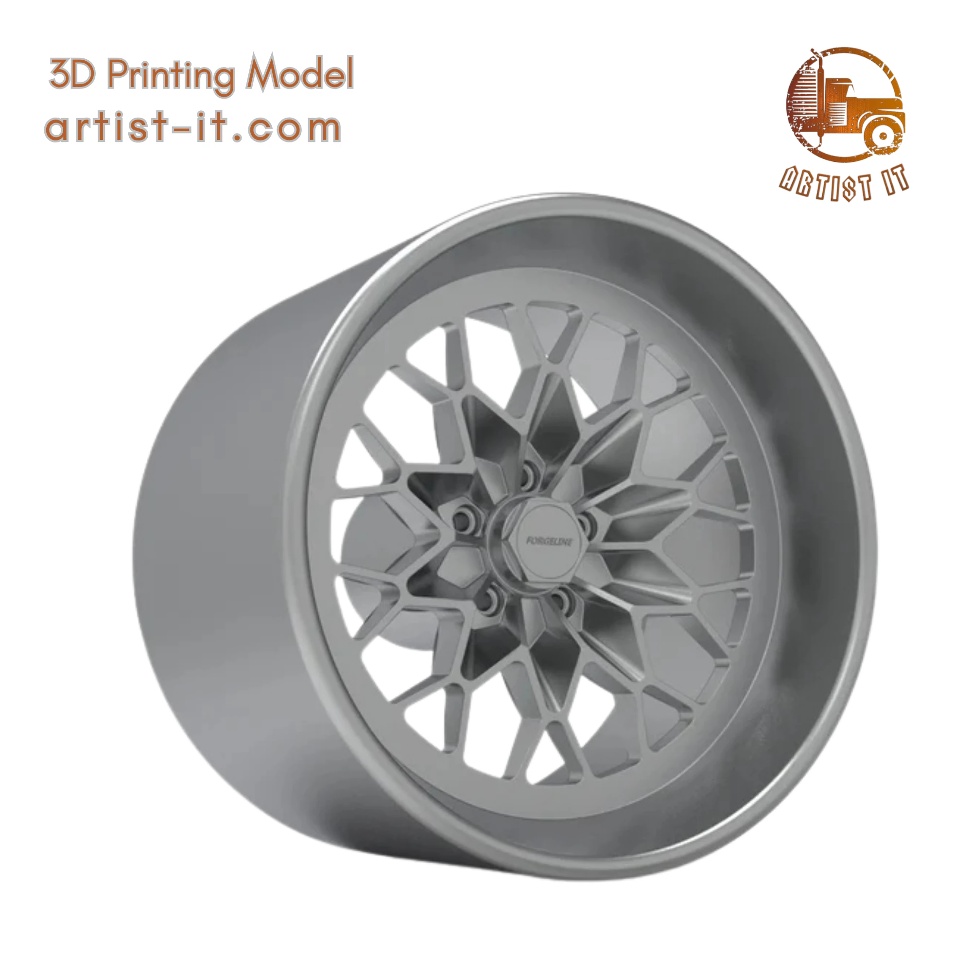 FORGELINE TA3 WHEEL 3D PRINT MODEL 3D Print Model .c4d .max .obj .3ds .fbx .stl .blend 
