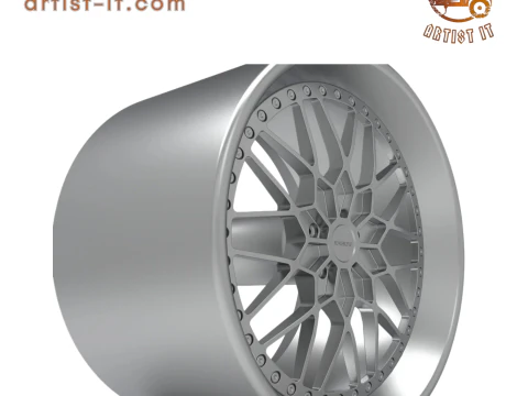 FORGELINE TA3 v2 WHEEL 3D PRINT MODEL 3D Print Model