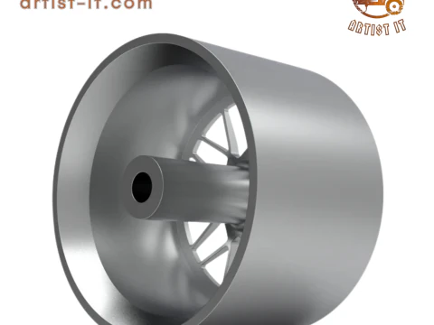 FORGELINE TA3 v2 WHEEL 3D PRINT MODEL 3D Print Model