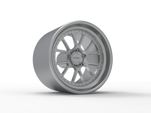 FORGELINE VR3P v2 WHEEL 3D PRINT MODEL 3D Print Model
