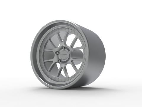 FORGELINE VR3P v2 WHEEL 3D PRINT MODEL 3D Print Model