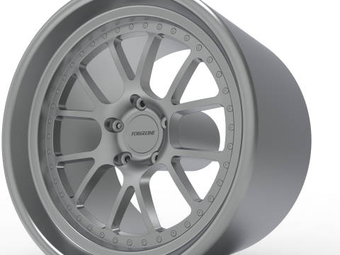 FORGELINE VR3P v2 WHEEL 3D PRINT MODEL 3D Print Model