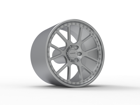 FORGELINE VR3P v3 WHEEL 3D PRINT MODEL 3D Print Model