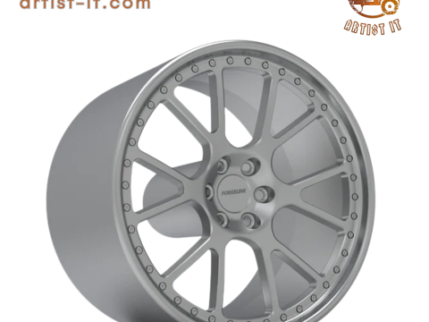 FORGELINE VR3P v3 WHEEL 3D PRINT MODEL 3D Print Model
