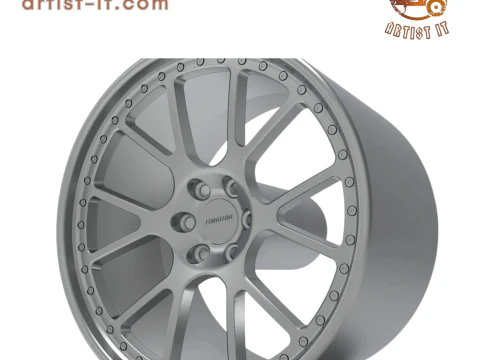 FORGELINE VR3P v3 WHEEL 3D PRINT MODEL 3D Print Model